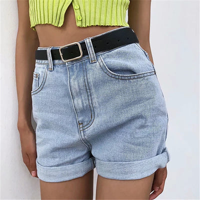 Shorts Denim Ajustados Sexy con Bolsillos - Hot Pants de Moda - Image 12