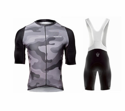 Conjunto de Maillot Ciclismo Manga Corta con Tirantes - Image 3