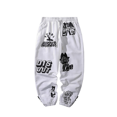 Pantalones Estampados Estilo Japonés Fondo Blanco - Image 2