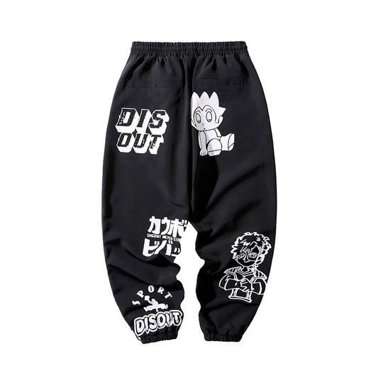 Pantalones Estampados Estilo Japonés Fondo Blanco - Image 4