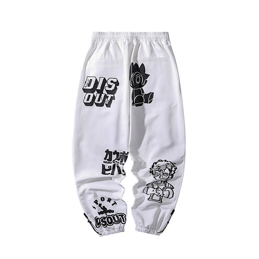Pantalones Estampados Estilo Japonés Fondo Blanco - Image 5
