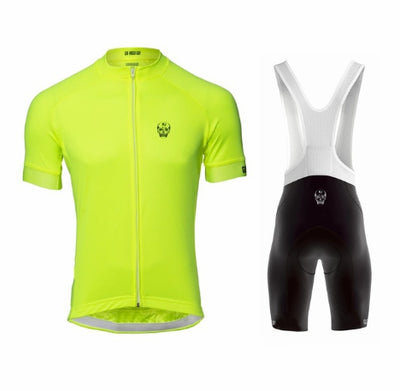 Conjunto de Ciclismo Profesional con Tirantes - Manga Corta - Image 8