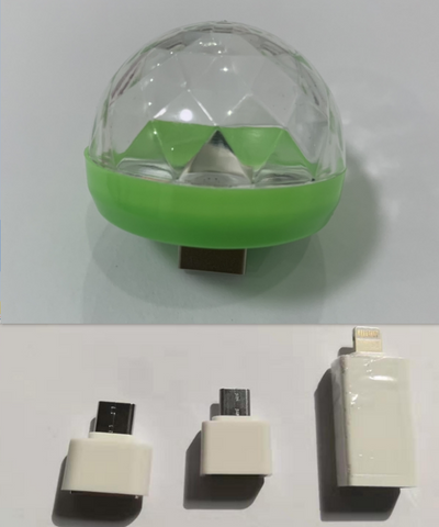 Luz de Escena Mágica RGB con Control por Voz y USB - Image 3