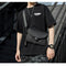 Bolsa de Peito Urbana Masculina - Mochila Transversal Casual de Ombro Único