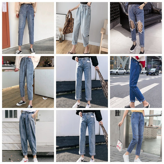 Jeans Talle Alto Coreanos para Mujer - Corte Ancho Elegante y Moderno - Image 10