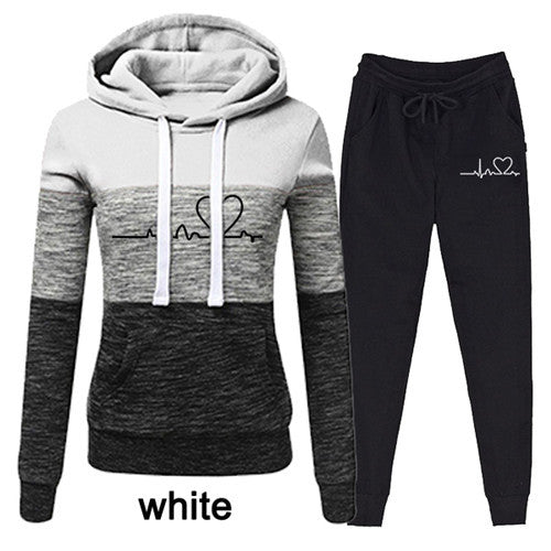 Conjunto Deportivo Casual para Mujer - Sudadera y Pantalón dos Piezas