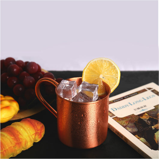 Vaso de Cobre para Cócteles y Bebidas Frías - Taza Premium de Cobre Puro - Image 3