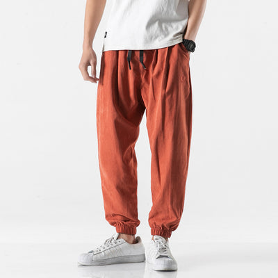 Pantalones Casuales Holgados Ligeros para Hombre - Comodidad Veraniega - Image 6