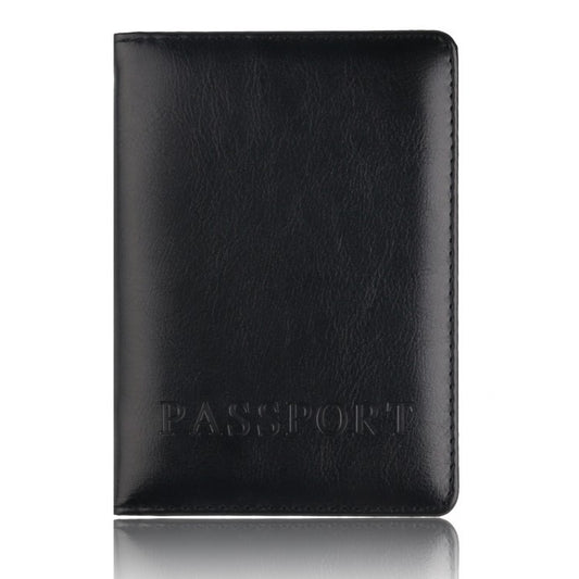 Cartera Pasaporte de Cuero Premium con Compartimentos de Boletos