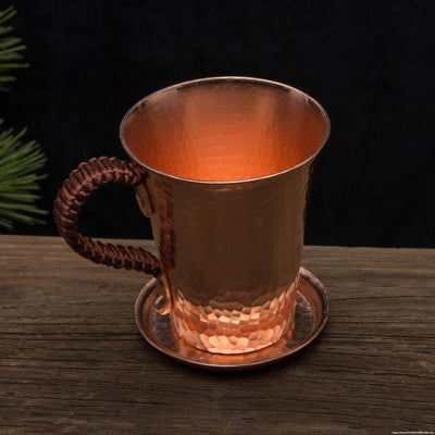 Vaso de Cobre Puro Hecho a Mano - Taza Gruesa de Cobre Premium - Image 7