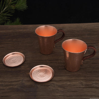 Vaso de Cobre Puro Hecho a Mano - Taza Gruesa de Cobre Premium - Image 6
