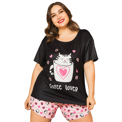 Pijama Corto Estampado Animal para Mujer - Comodidad para Casa - Image 7