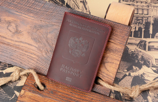 Cartera Pasaporte Cuero Retro - Organizador de Documentos de Viaje - Image 23