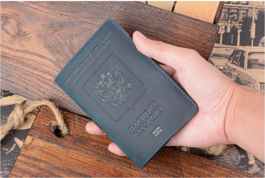 Cartera Pasaporte Cuero Retro - Organizador de Documentos de Viaje - Image 26