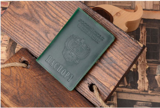 Cartera Pasaporte Cuero Retro - Organizador de Documentos de Viaje - Image 6