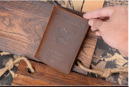 Cartera Pasaporte Cuero Retro - Organizador de Documentos de Viaje - Image 7