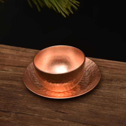 Vaso de Cobre Puro Artesanal - Taza Engrosada para Agua y Bebidas - Image 2