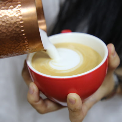Taza Artesanal para Latte Art con Cilindro Extraíble - Image 7