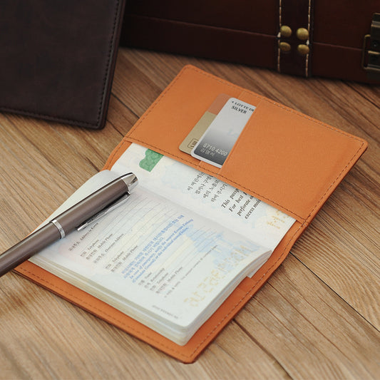Organizador de Pasaporte para Parejas Coreano - Funda de Documentos de Viaje