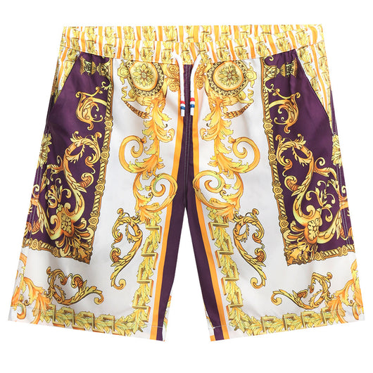Shorts Deportivos con Estampado Digital para Hombre