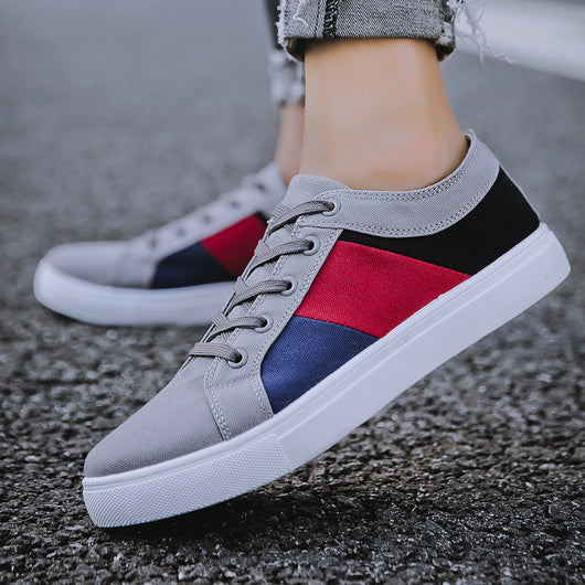 Zapatos Canvas Casuales Transpirables Estilo Coreano para Hombre - Image 9
