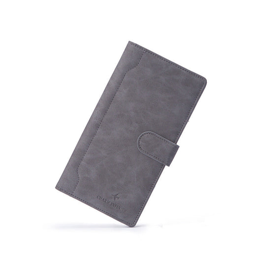 Cartera de Pasaporte Ultradelgada con Cierre Simple para Viajes Internacionales - Image 9
