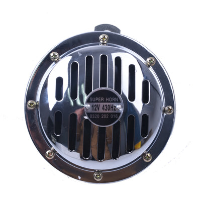 Claxon Eléctrico 12V Cromado Impermeable para Auto y Moto con Cubierta Protectora - Image 5
