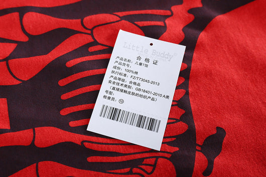 Camiseta Infantil Estampado Dinosaurio - Manga Corta Verano - Image 4