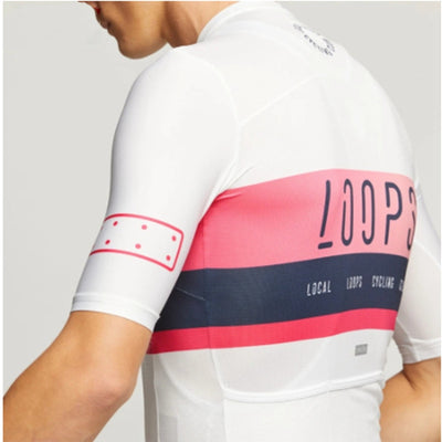 Camiseta de Ciclismo Blanca de Manga Corta para Exterior - Image 5