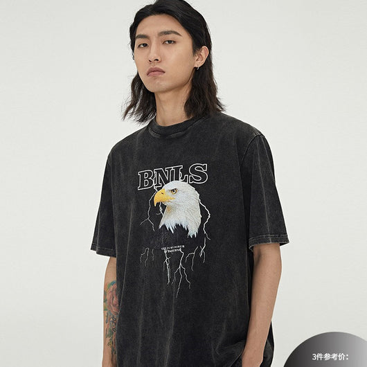 Playera American Eagle con Estampado de Rayos - Image 6