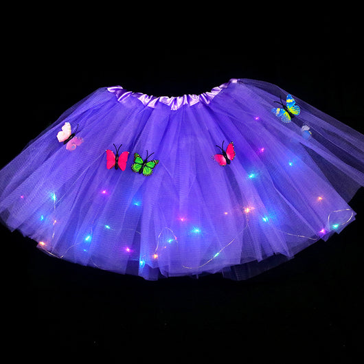 Falda Tutú Mariposa Iluminada - Image 23