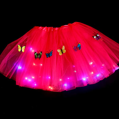 Falda Tutú Mariposa Iluminada - Image 25