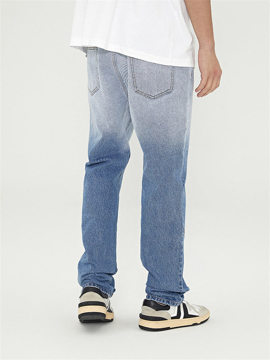 Jeans Rotos Degradados Efecto Lavado Vintage - Image 7