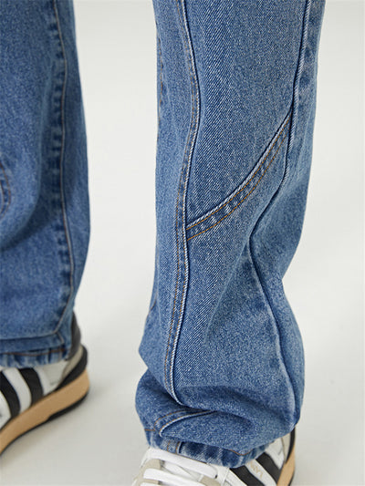 Jeans Rotos Degradados Efecto Lavado Vintage - Image 3