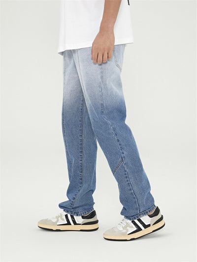 Jeans Rotos Degradados Efecto Lavado Vintage - Image 5