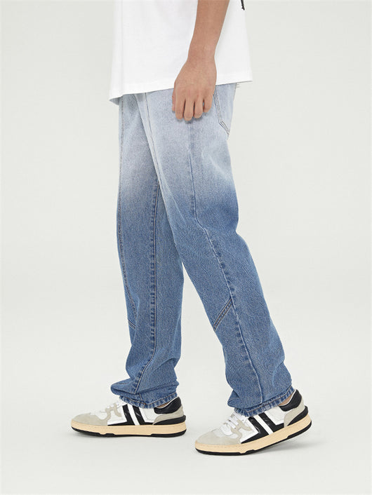 Jeans Rotos Degradados Efecto Lavado Vintage - Image 5
