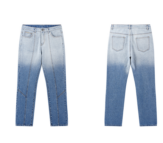 Jeans Rotos Degradados Efecto Lavado Vintage - Image 4