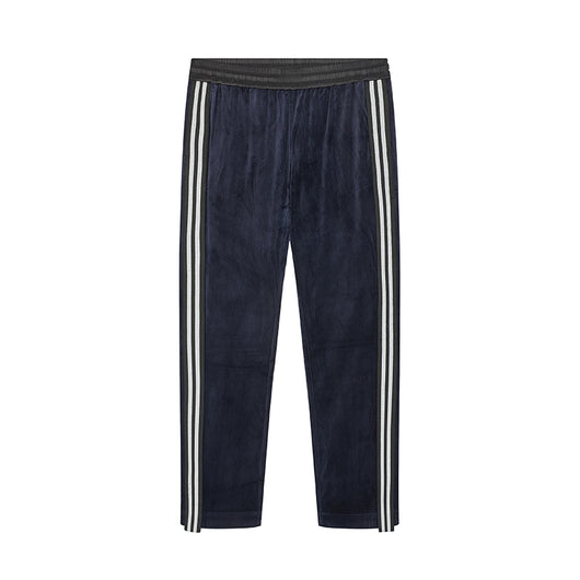 Pantalones de Terciopelo con Rayas Laterales y Cinta Dorada - Image 3