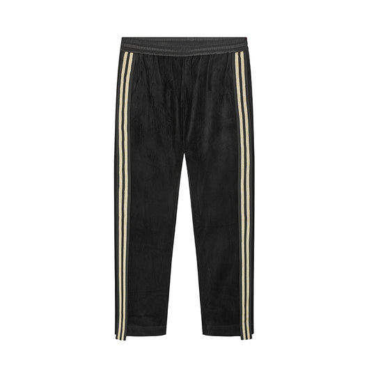 Pantalones de Terciopelo con Rayas Laterales y Cinta Dorada - Image 2