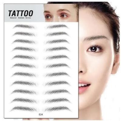 Pegatinas de Cejas 3D - Tatuaje Semipermanente Natural para Hombre y Mujer - Image 4