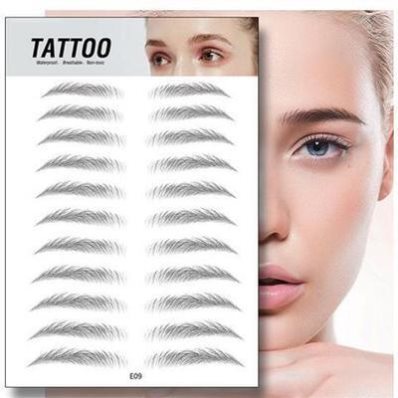 Pegatinas de Cejas 3D - Tatuaje Semipermanente Natural para Hombre y Mujer - Image 8