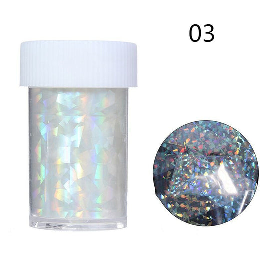 Calcomanías de Uñas Cielo Estrellado Transparente con Efecto Fuegos Artificiales - Image 10