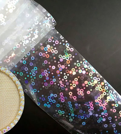 Calcomanías de Uñas Cielo Estrellado Transparente con Efecto Fuegos Artificiales - Image 14