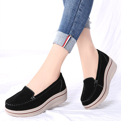 Zapatos de Cuña Abuela con Suela Reforzada y Tacón Elevado - Image 7