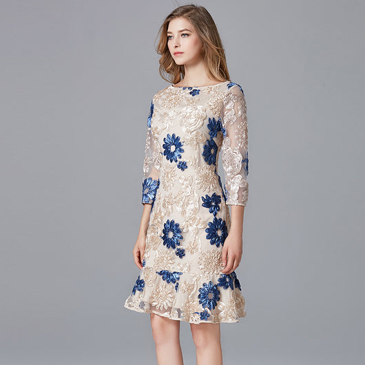 Vestido de Noche Talla Grande Fairy Reduction - Elegancia y Comodidad