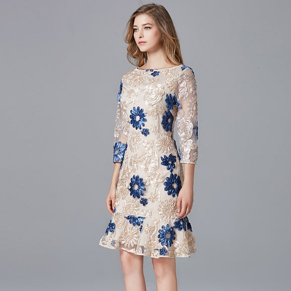 Vestido de Noche Talla Grande Fairy Reduction - Elegancia y Comodidad