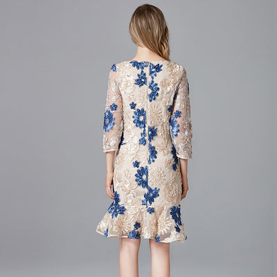 Vestido de Noche Talla Grande Fairy Reduction - Elegancia y Comodidad - Image 3
