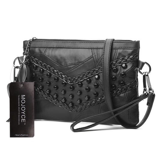 Bolso Bandolera Minimalista de Piel de Oveja para Mujer - Image 10