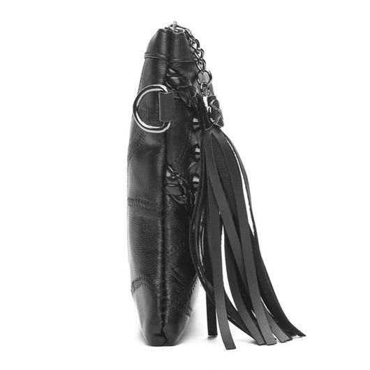 Bolso Bandolera Minimalista de Piel de Oveja para Mujer - Image 5