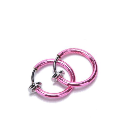 Aretes y Aros de Nariz sin Perforación - Joyería Falsa Versátil para Estudiantes - Image 5
